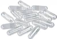 Empty capsules clear/clear